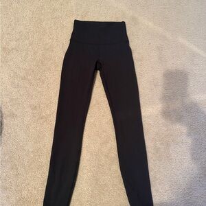 Lululemon Athletica Black High-Waisted Leggings